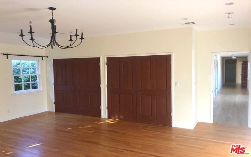 Master Bedroom with large closet space