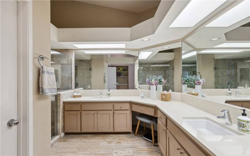 Master bathroom