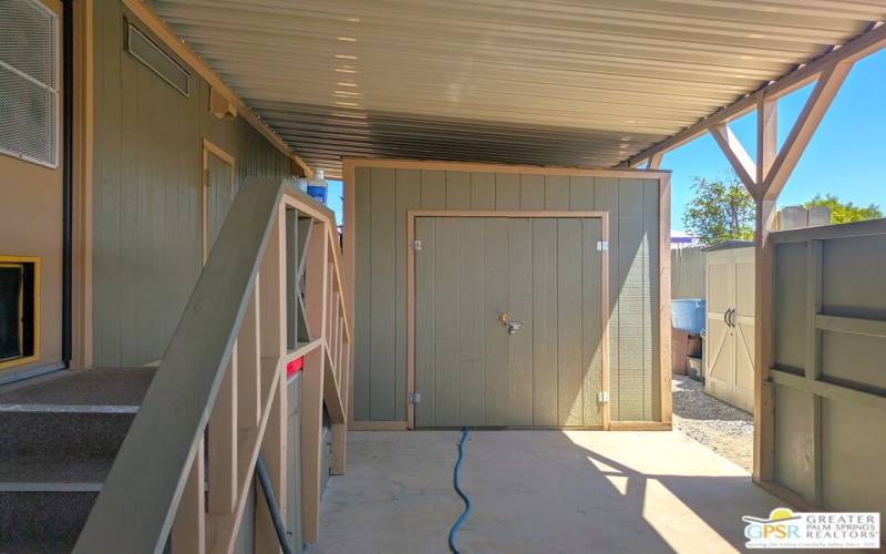 Main Shed Under Carport