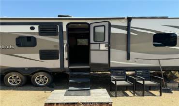 Travel trailer seller will leave for an additional price.