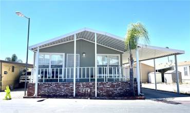 Front of Manufactured home