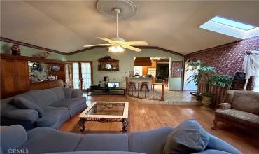 Living room from fireplace