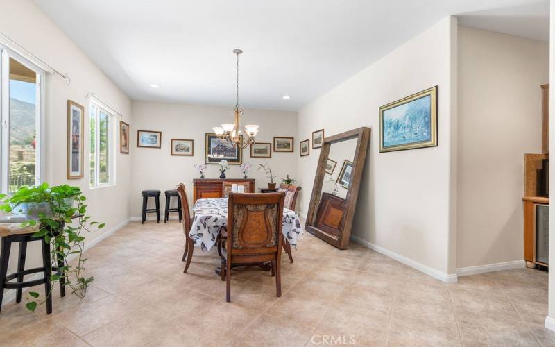 Formal dining room