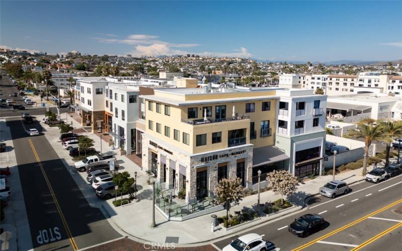 View of downtown Dana Point