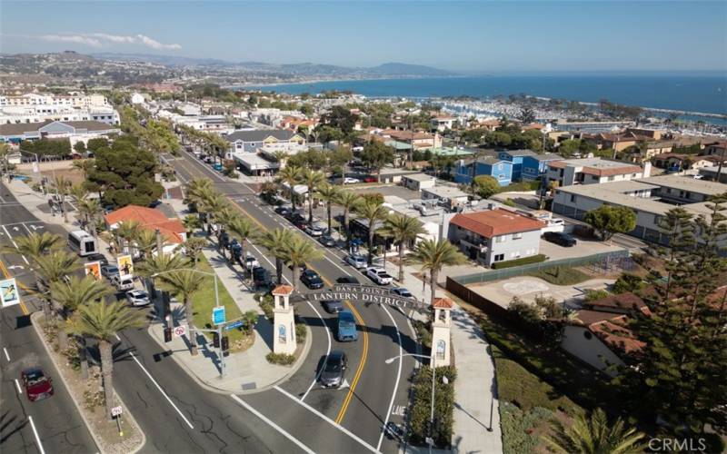 View of downtown Dana Point