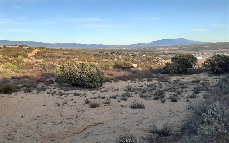 panoramic views on top of hill