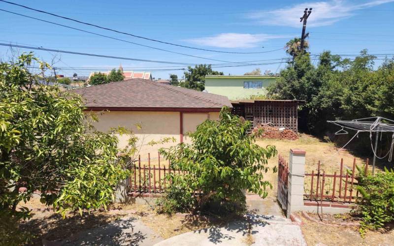 2-Car Garage with Alley Access