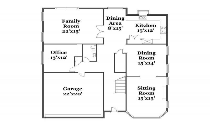 First Floor Floorplan