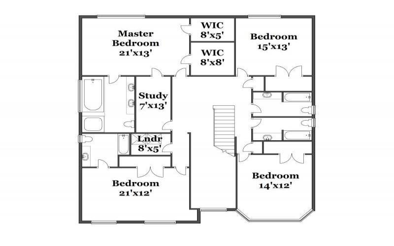 Second Floor Floorplan