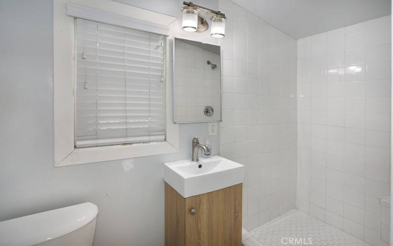 2nd bathroom with shower