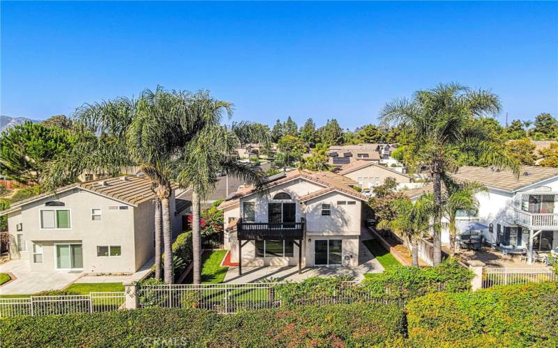 Property Rear View from Drone