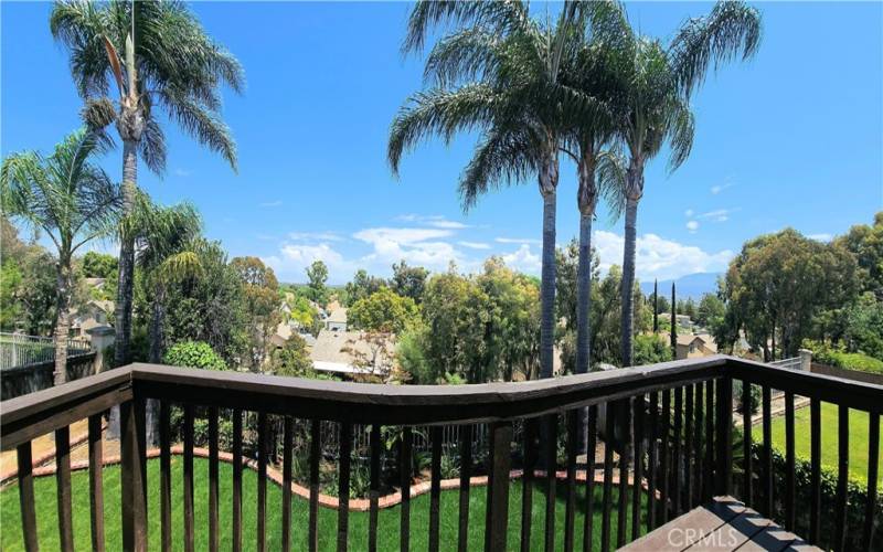 Mountain Views from Balcony