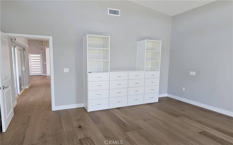 Primary Bedroom with closet