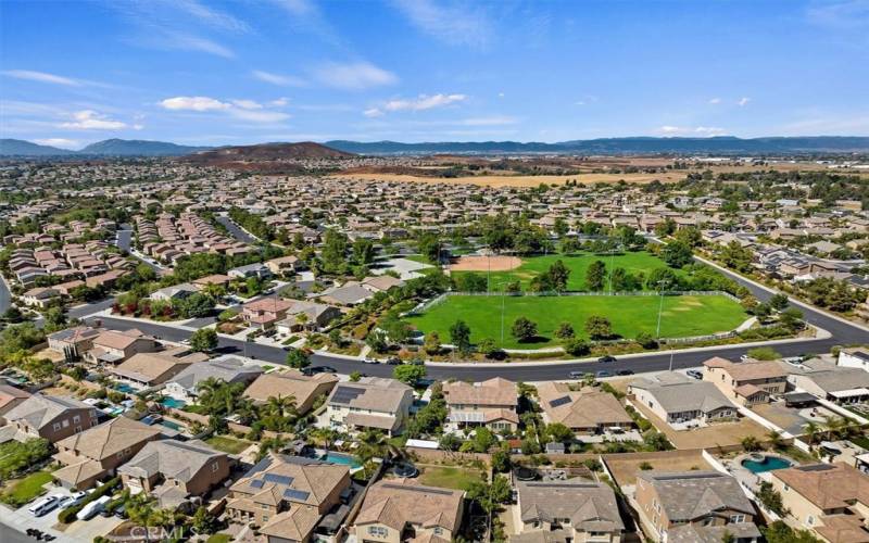 Aerial Park View