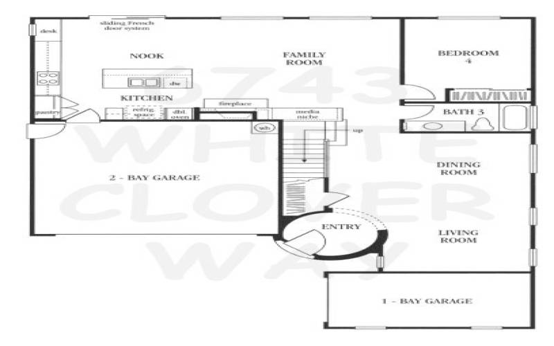 The Actual Floorplan is reversed.