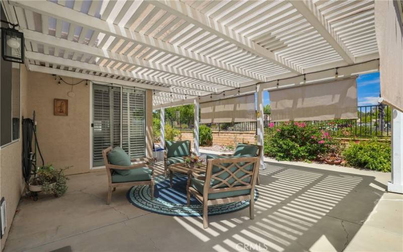 You will love the spacious patio.