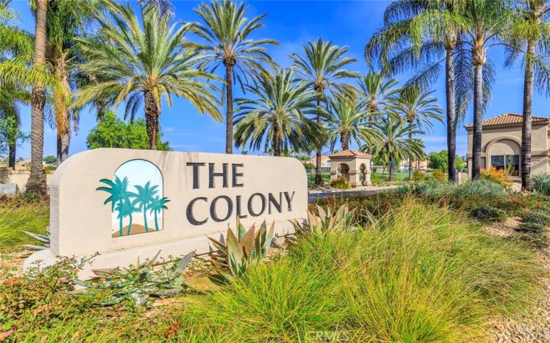 The Colony, one of SoCal's finest 55+ communities.