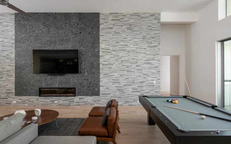 Great room - Pool Table