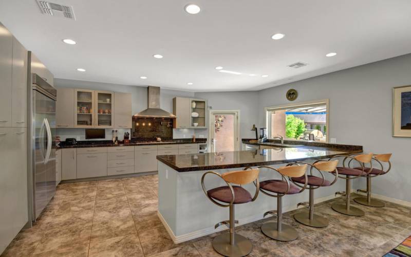 KITCHEN OVER BREAKFAST BAR