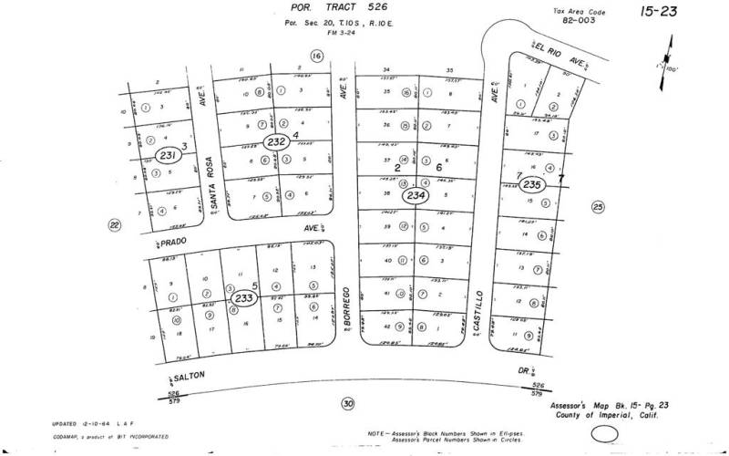 2205 CASTILLO AVE_PLAT MAP