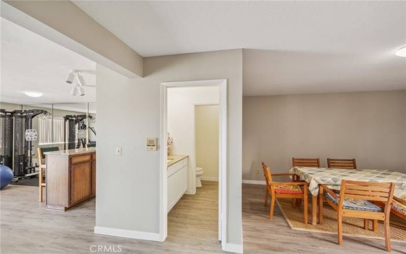 Virtually Staged Dining Room