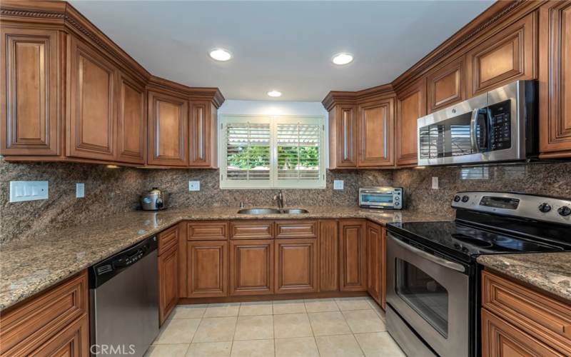 Solid Cherry wood cabinets