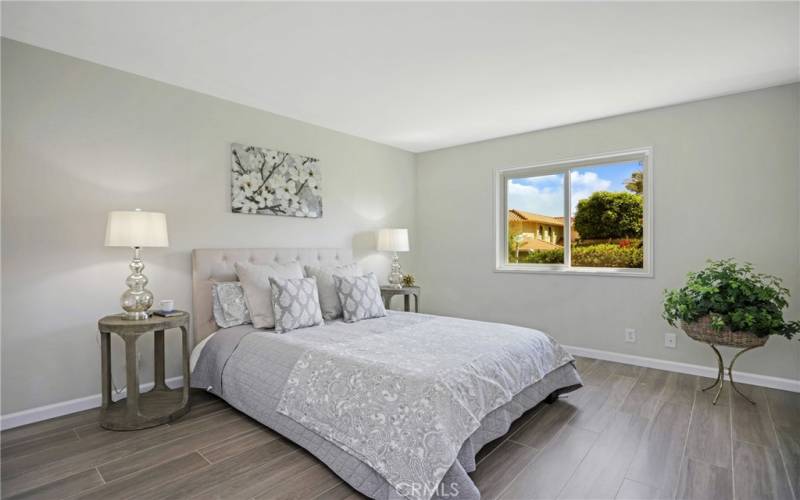 Master Bedroom - with staging in 2020