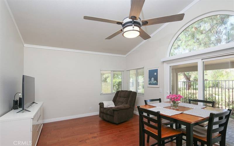 Family Room with view to the backyard