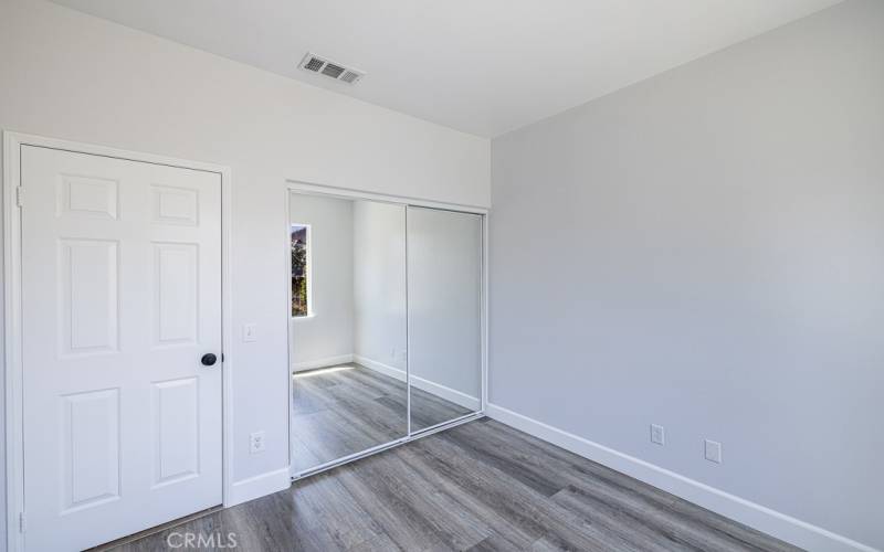 bottom floor bedroom closet