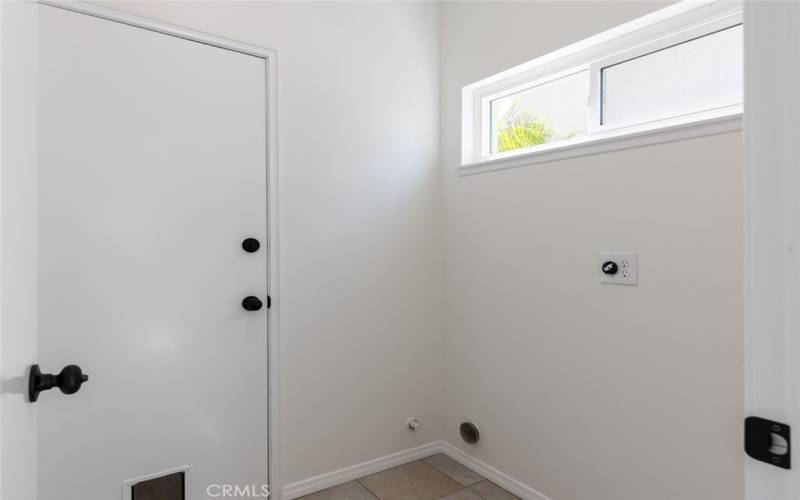 Indoor Laundry Room