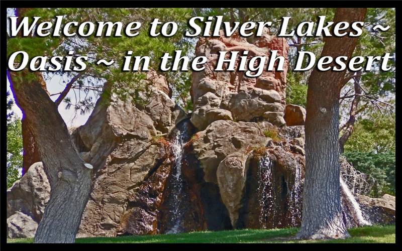 Welcome to Silver Lakes. Your tour begins here. . .