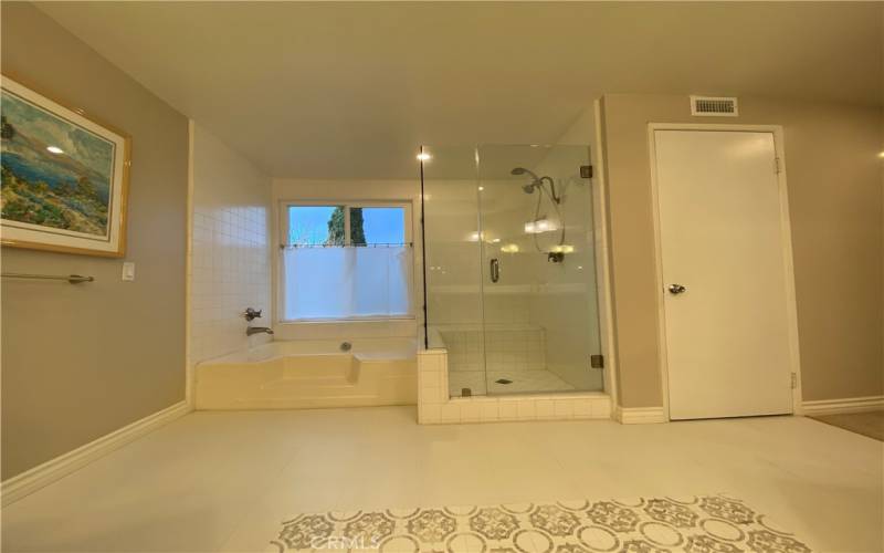 Primary Bathroom - Separate Shower & Tub