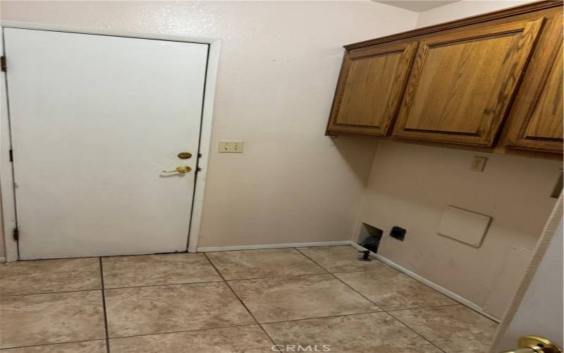 Laundry Room features direct access to 2 car Garage