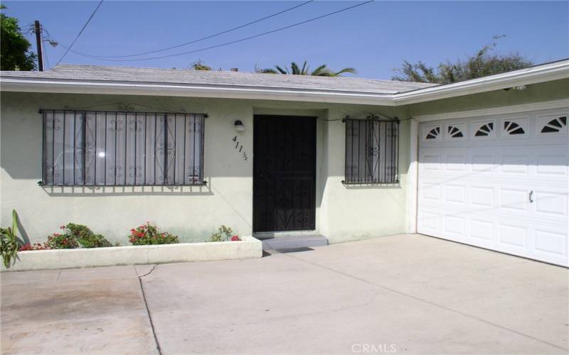 Back Unit Front Door and Garage Pre Tenant Move in 2014