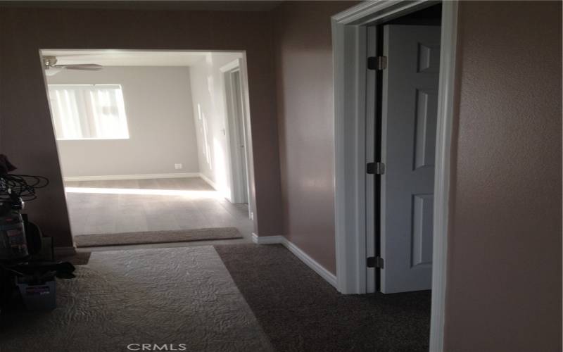 Front Unit Entryway Hallway into Kitchen Post Remodel 2017