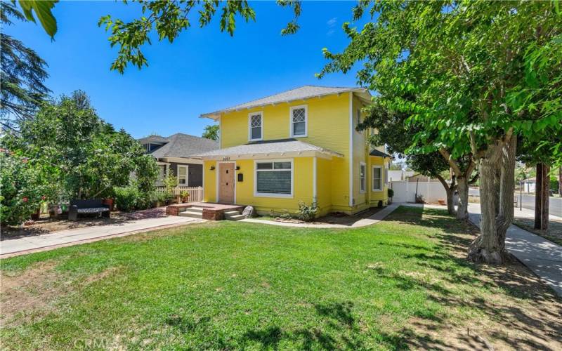 This iconic Victorian farmhouse is a must see! It is one of the original homes on the block, built in 1910.