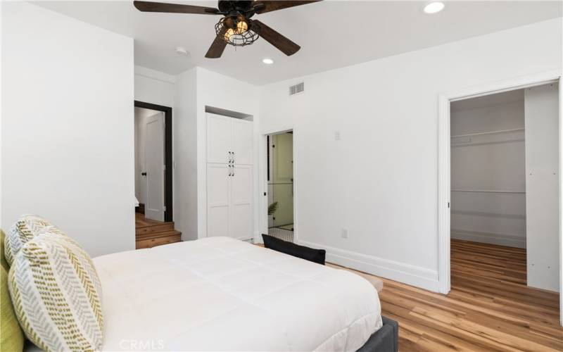 View looking toward the door to the main living area.