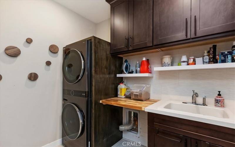 Laundry Room can include Washer & Dryer - Plenty of Storage with Cabinetry & Shelving - Utility Sink, as well