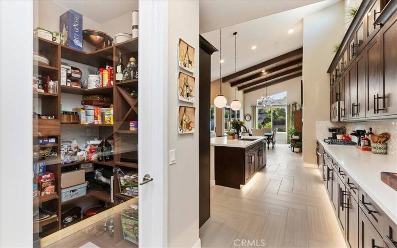 Butler's Pantry - We even have one storage Area converted for Wine Storage