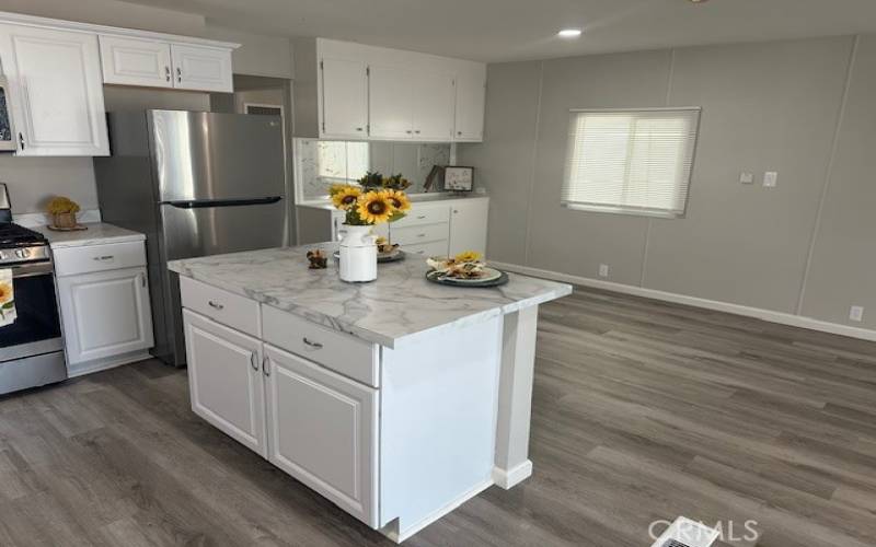 Kitchen and Dining Room.