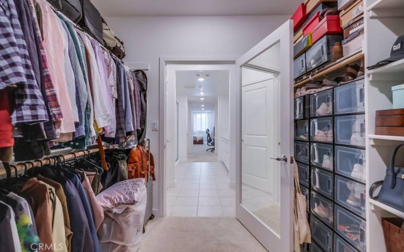 Abundant Walk in Closet in Primary Ensuite