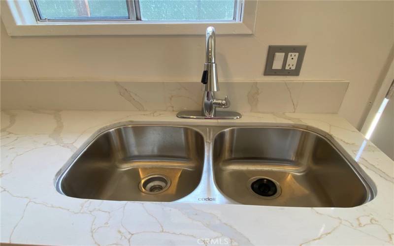 Back Unit-Stainless Sink