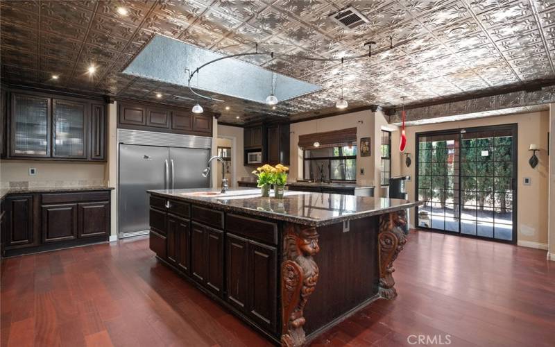 Main kitchen- Skylight