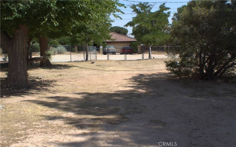 Entrance to flat lot from T6 Street