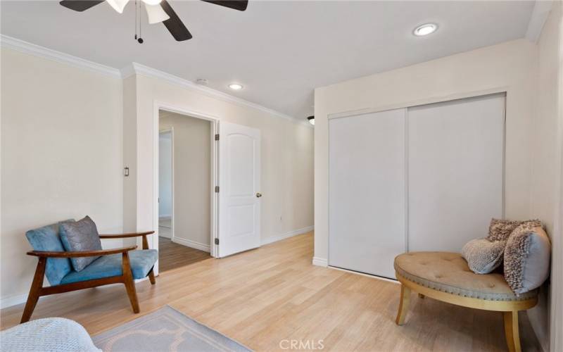 Sitting area in Master Bedroom