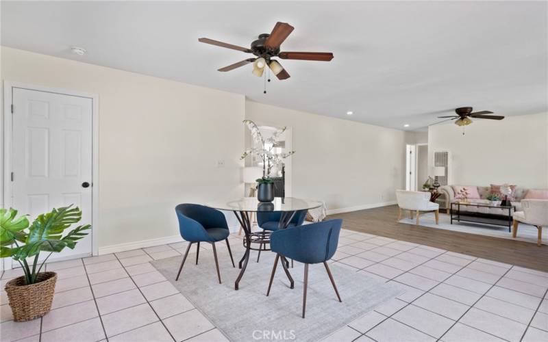 Dining room with access to​​‌​​​​‌​​‌‌​​‌​​​‌‌​​​‌​​‌‌​​‌‌​​‌‌​​​​ garage.