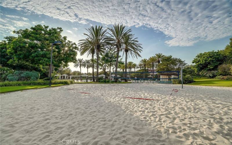 Sand Volleyball court