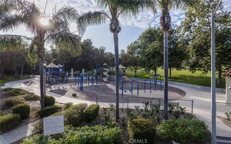 Talega park and sports field is at the entrance to the neighborhood