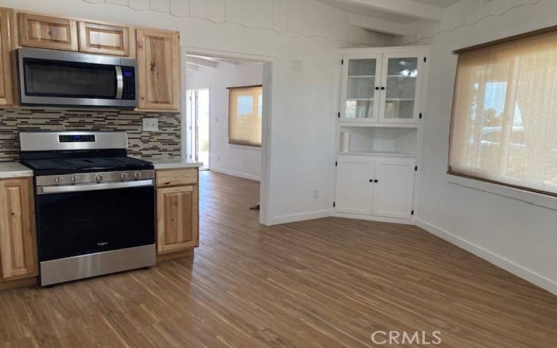 Kitchen, country style with dining area