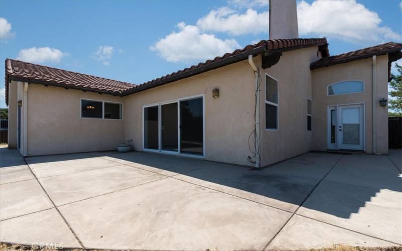 Patio to great room